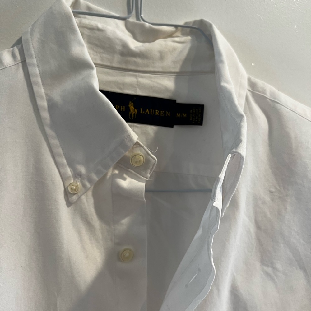 White Medium Ralph Lauren Shirt